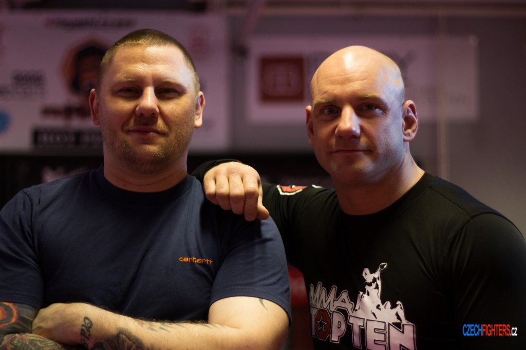 Martin Šolc se už druhým rokem připravuje v PriMMAt gymu pod vedením Marka Lončáka